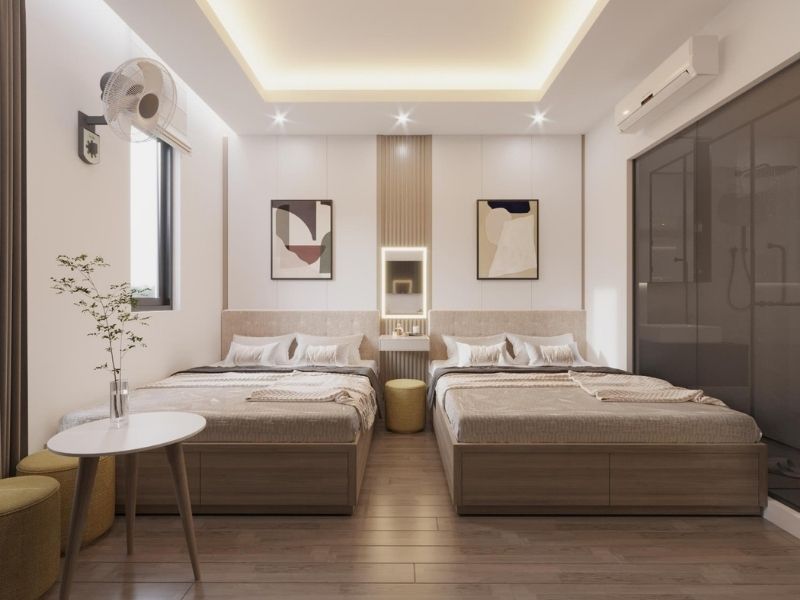 Dự án thiết kế - thi công khách sạn Vạn Phúc City House